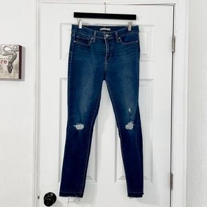 Dark wash Levi’s 311 Shaping Skinny Jeans